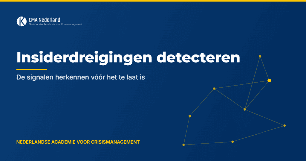 Insiderdreigingen detecteren in organisaties: signalen herkennen en escaleren