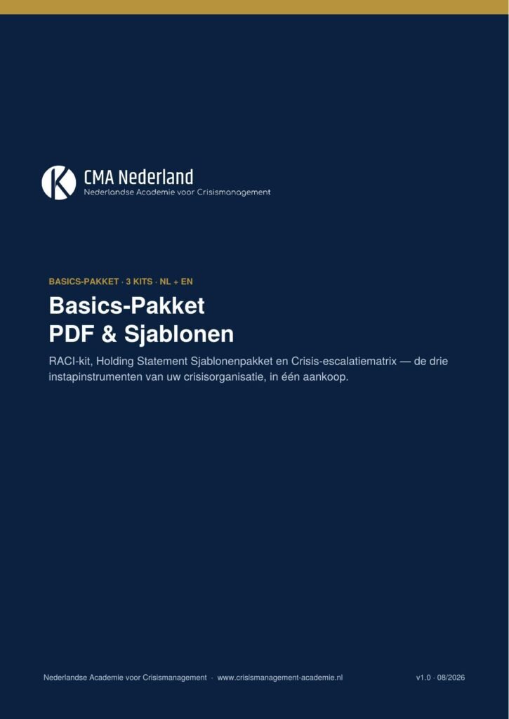 Basics-Pakket (PDF & Sjablonen) – Cover