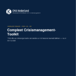 Compleet Crisismanagement-Toolkit (8 kits, NL + EN)