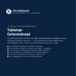 Cover: Tabletop-oefenleidraad e-book